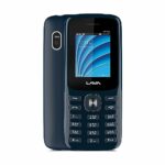 Lava A1 Vibe Keypad Mobile Phone with Vibration Alert | Smart AI Long-Lasting Battery | 1.8" Large Display | Military Grade Certified Body | Bluetooth Support | Number Talker | Blue Silver