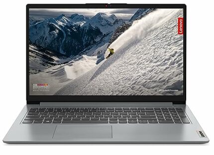 Lenovo IdeaPad 1 Intel Core Celeron N4020 15" HD Thin and Light Laptop (8GB/512GB SDD/Windows 11 Home/Office 2021/1Yr Warranty/Cloud Grey/1.3Kg), 82V700ECIN