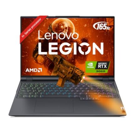 Lenovo Legion 5 AMD Ryzen 7 5800H 15.6" (39.62cm) WQHD IPS Gaming Laptop (16GB/1TB SSD/6GB NVIDIA RTX 3060/165Hz/Windows 11/Office 2021/RGB Backlit/3months Game Pass/Phantom Blue/2.4Kg), 82JU00SYIN