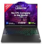 Lenovo Legion 7 Intel Core i9-14900HX 16" (40.64cm) 3.2K IPS 430Nits 165Hz Gaming Laptop (32GB/1TB SSD/Win 11/Office 2021/NVIDIA RTX 4070 8GB/100% DCI-P3/3 Month Game Pass/Grey/2.24Kg), 83FD000XIN