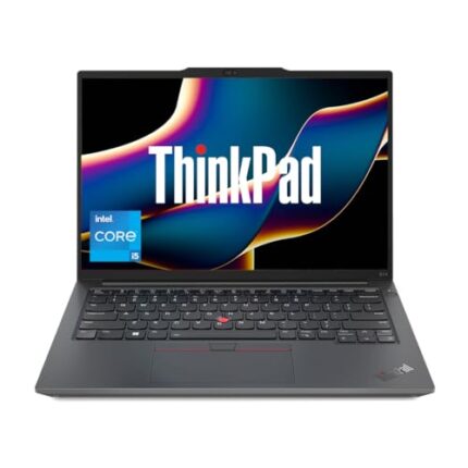 Lenovo ThinkPad E14 Intel Core i5 13th Gen 14" WUXGA IPS 300 Nits Thin and Light Laptop (16GB RAM/1TB SSD/Windows 11 Home/Backlit Keyboard/FPR/Black/1Y Onsite/1.41 kg), 21JKS1CQ00