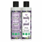 Love Beauty & Planet Argan & Lavender Anti Frizz Combo with Sulfate free Shampoo & Conditioner