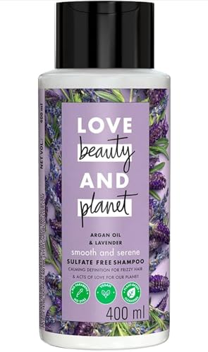 Love beauty Argan & Lavender Anti Frizz Combo with Sulfate free Shampoo 200 ml & Conditioner 200 ml