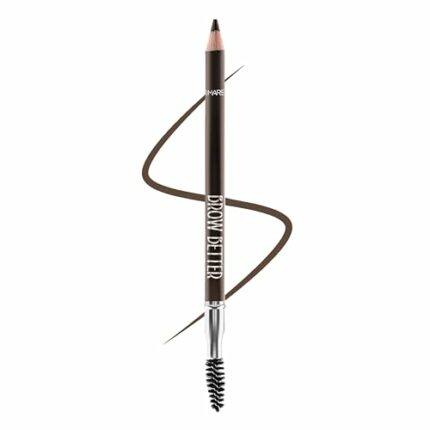 MARS Brow Better Eyebrow Pencil with Spoolie | Long-Lasting & Smudge Proof | Rich Pigemention | Natural-Looking Results | Easy to Sharpen (1.4 gm) (Dark Brown)