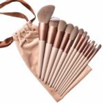 MKSL Beauty Premium Synthetic Bristle Professional Face And Eye Makeup Brushes Set With 13 Makeup Brushes | For Cream, Liquid And Powder Formulation (multicolor)