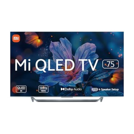 Mi 189.34cm (75 inches) Q1 Series 4K Smart QLED TV with Full Array Local Dimming & 120Hz Refresh Rate (Metallic Grey)