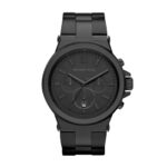 Michael Kors Stainless Steel Analog Black Dial Men Watch-Mk8279, Black Band