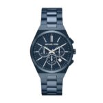 Michael Kors Stainless Steel Analog Blue Dial Men's Watch-Mk9147, Band Color - Blue