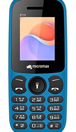 Micromax S115 Teal Blue