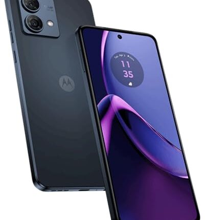 Motorola G84 5G (Midnight Blue, 12GB RAM, 256GB Storage) | 50MP (OIS) | 16MP Front Camera | Snapdragon 695 Processor | Ultra Premium Vegan Leather Design | Unbelievable 5G Speeds with 14 5G Bands