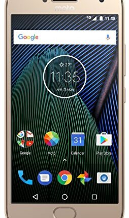 Motorola Moto G5 Plus (32GB, Fine Gold)