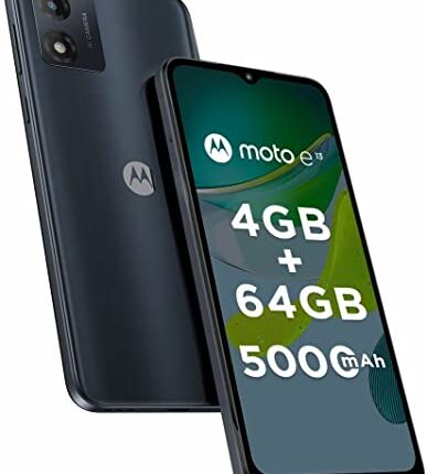 Motorola e13 (Cosmic Black, 4GB RAM 64GB Storage)