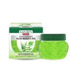 NATURES ESSENCE Moisturising Aloe Beauty Gel With Vitamin E And Peppermint Oil | Multipurpose Gel | 99% Pure Aloe Vera Extracts | For All Skin Types, 50G