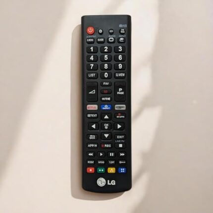 Narayan Enterprises Remote Compatible with LG TV Material Hard Plastic Remote Compatible for Television (Black) 009