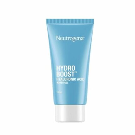 Neutrogena Hydro Boost Hyaluronic Acid Face Moisturizer 15ml | 24 hours long lasting Hydration | Oil free non sticky light water gel fast absorbing| Daily use | All Skin Types | For Men & Women 15g