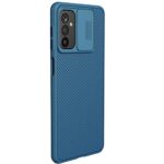 Nillkin Case for Samsung Galaxy M52 5G (6.7" Inch) CamShield Camera Slider Double Layered Protection TPU + PC Blue Color