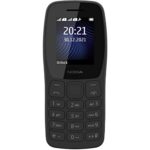 Nokia 105 Classic | Dual SIM Keypad Phone with Built-in UPI Payments, Long-Lasting Battery, Wireless FM Radio | Without Charger | Charcoal