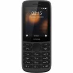 Nokia 215 4G Dual SIM 4G Keypad Phone with Long Battery Life, Multiplayer Games, Wireless FM Radio and Durable Ergonomic Design | Black