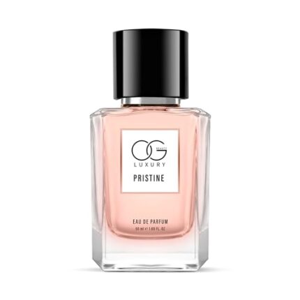 OG BEAUTY LUXURY Pristine Eau De Parfum - Premium Long Lasting Scent with Notes of Black Pepper, Saffron, Rose, Agarwood, Musk, and Amber - 50ml