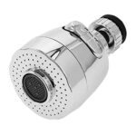 OLWICK® 1 Pcs 360° Swivel Faucet Extender, Adjustable Faucet Aerator Splash-Proof Faucet Splash Head for Bathroom Kitchen Tap Nozzle Filter,Double Mode Water Saving Faucet Extender (Short)