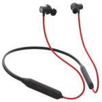 OOGE Tune 7 in-Ear Bluetooth Neckband with ENC, 3D Surround Sound, Magnetic On-Off, Voice Assistant, Type-C Fast Charging, IPX5 Sweat-Resistant, 25H Playtime,10mm PureTone Driver for Dyamic Bass (Red)