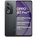 OPPO A3 Pro 5G (Starry Black, 8GB RAM, 128GB Storage)|6.67” HD+ 120Hz Refresh Rate Screen | 45W SUPERVOOC|with No Cost EMI/Additional Exchange Offers