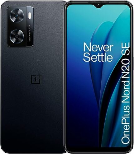 Oneplus Nord N20 SE (Celestial Black, 4GB RAM+ 128GB Storage) MediaTek Helio Processor | LCD Display | Dual Sim | 5000mAh Battery