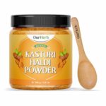 OurHerb Natural Kasturi Haldi Powder for Face Beauty (100g | 3.5 Oz) | Wild Turmeric | Kasturi Manjal for Glowing Skin | 100% Pure, Chemical-Free, Preservative-Free | Skin Care for All Skin Types.