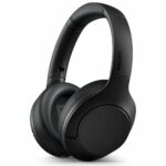 PHILIPS Wireless On Ear Headphones TAH8506BK, Sleek Design with Noise Cancellation Pro,Upto 60 Hrs of Play time, Touch Control (Black), Sensitivity: 96 dB (1K Hz)