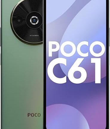 POCO C61 Mystical Green 4GB RAM 64GB ROM