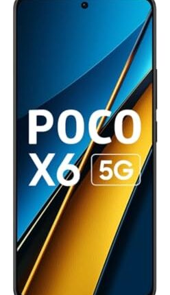 POCO X6 5G (Mirror Black, 12 GB RAM 512 GB Storage)