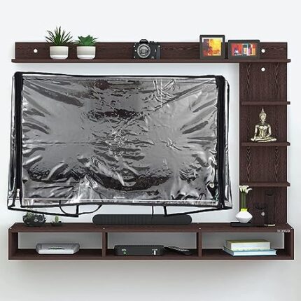 Padmansh® Transparent LED Television Cover for 32 inches LED/ TVs (All Models) – Waterproof Dustproof Television Cover with Zip for 32 Inch LCD, LED