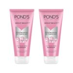 Ponds Bright Beauty Anti-Dullness Facewash with Vitamin B3, 200gm (Pack 2)