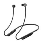 Promate Civil Neckband in Ear Earphones,Neckband Bt Earphones with,Hall Switch Sensor, 24H Long Playtime and Button Controls for Bluetooth-Enabled Devices,Black