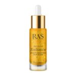 RAS Luxury Oils 24K Gold Radiance Elixir Face Serum for Glowing Skin, Skin Brightening, Reduce Wrinkles, Acne, Dark Spots, Natural & Organic