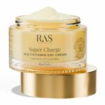 Ras Luxury Oils Super Charge Day Cream with Multivitamin SPF 30 PA++++ Reduces Dark Spots & Pigmentation Moisturizer for Glowing Skin with 72HR Hydration, Ceramides & Protection from UVA & UVB