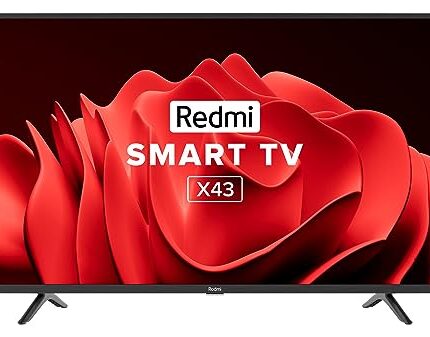 Redmi 108 cm (43 inches) 4K Ultra HD Android Smart LED TV X43 | L43R7-7AIN (Black)