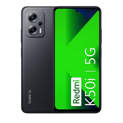 Redmi K50i 5G (Stealth Black, 6GB RAM, 128GB Storage) | Flagship Mediatek Dimensity 8100 Processor | 144Hz Liquid FFS Display | Alexa Built-in