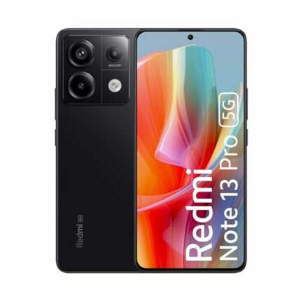 Redmi Note 13 Pro (Midnight Black, 12GB RAM, 256GB Storage) | 1.5K AMOLED | 200MP Hi-Res Camera | Flagship 4nm SD 7s Gen 2 | 67W TurboCharge