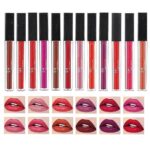 SH.HUDA Liquid Beauty Lipsticks Combo Set for Women - 12Pcs Matte Finish, Long lasting, Waterproof Lipstick