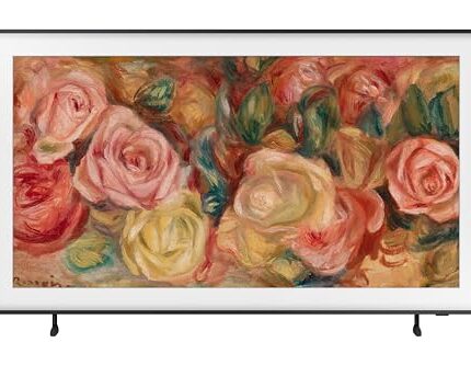 Samsung 108 cm (43 inches) The Frame Series 4K Ultra HD Smart QLED TV QA43LS03DAULXL (Black)