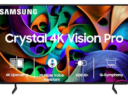 Samsung 138 cm (55 inches) Crystal 4K Vision Pro Ultra HD Smart LED TV UA55DUE76AKLXL (Black)