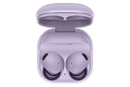 Samsung Galaxy Buds2 Pro, with Innovative AI features, Bluetooth Truly Wireless in Ear Earbuds with Noise Cancellation (Bora Purple)