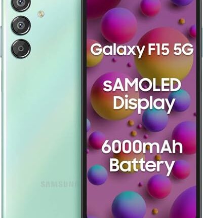 Samsung Galaxy F15 5G (Jazzy Green, 4GB RAM, 128 GB Storage)