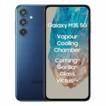 Samsung Galaxy M35 5G (Moonlight Blue,6GB RAM,128GB Storage)| Corning Gorilla Glass Victus+| AnTuTu Score 595K+ | Vapour Cooling Chamber | 6000mAh Battery | 120Hz Super AMOLED Display| Without Charger