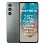 Samsung Galaxy M35 5G (Thunder Grey,8GB RAM,256GB Storage)| Corning Gorilla Glass Victus+| AnTuTu Score 595K+ | Vapour Cooling Chamber | 6000mAh Battery | 120Hz Super AMOLED Display| Without Charger