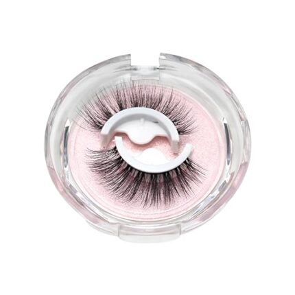 Self Adhesive Eyelash without Glue, False Eyelashes, Easy to Wear, Reuseable Eylashes, Soft & Comfortable Lightweight Natural Looking Eyelashes (Dramatic- ZD02）)