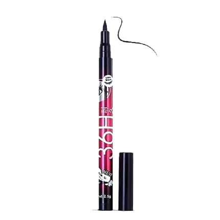 Skineace beauty 36 Hr Black Eyeliners Sketch Pen Waterproof Black Eyeliner for Eye Makeup Long Lasting & Extraa Shine Liquid Eyeliner Pen