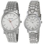 Sonata Couple watch | rakshabandhan gifts, Analog, Stainless Steel, white dial, Silver Strap