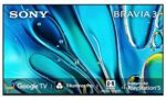 Sony BRAVIA 3 Series 139 cm (55 inches) 4K Ultra HD AI Smart LED Google TV K-55S30 (Black)